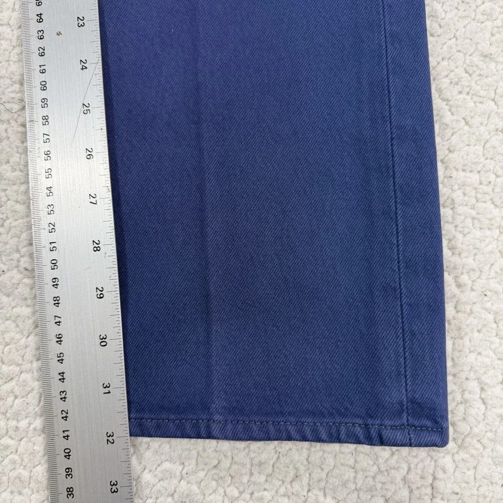 Levi's 501 Straight Jeans Mens 34x32 (Actual 35x32) Royal Blue Streetwear Grunge